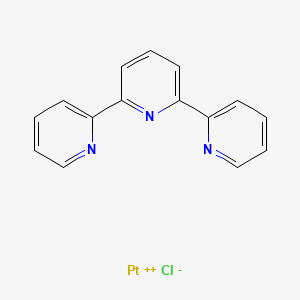 molecular formula C15H11ClN3Pt+ B1213946 2,2':6',2''-Terpyridine Platinum(Ii) Chloride CAS No. 60819-00-3