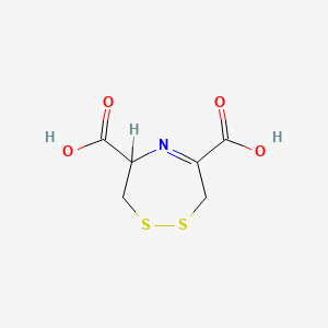 molecular formula C6H7NO4S2 B1213971 Cystine ketimine CAS No. 83711-66-4