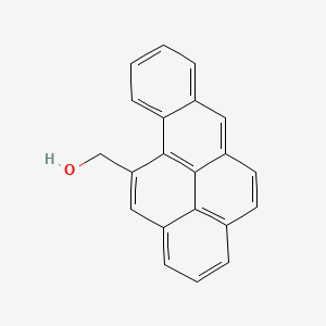 molecular formula C21H14O B1213989 11-Hydroxymethylbenzo(a)pyrene CAS No. 94500-53-5