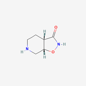 (3As,7as)-hexahydro[1,2]oxazolo[5,4-c]pyridin-3(2h)-one