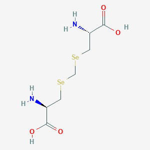 molecular formula C7H14N2O4Se2 B1213994 Selenodjenkolate CAS No. 97801-57-5