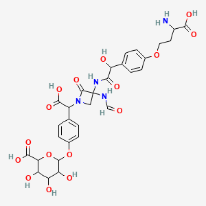 molecular formula C30H34N4O16 B1213995 Formadicin CAS No. 99150-60-4