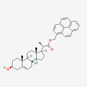 molecular formula C39H44O3 B1214002 1-Pmhbc CAS No. 105344-74-9