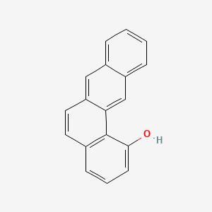 molecular formula C18H12O B1214010 1-Hydroxybenz[a]anthracene CAS No. 69847-26-3