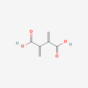 B1214040 2,3-Methylenesuccinic acid CAS No. 488-20-0
