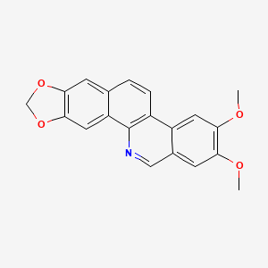molecular formula C20H15NO4 B1214042 Nornitidine CAS No. 18034-03-2