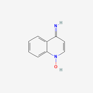 molecular formula C9H8N2O B1214062 4-Aminoquinoline 1-oxide CAS No. 2508-86-3