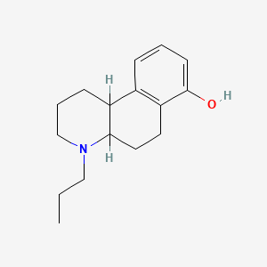 molecular formula C16H23NO B1214064 N-n-Propyl-7-hydroxyoctahydrobenzo(f)quinoline CAS No. 87533-97-9