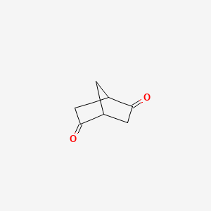 molecular formula C7H8O2 B1214066 Bicyclo[2.2.1]heptane-2,5-dione CAS No. 27943-47-1
