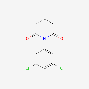 molecular formula C11H9Cl2NO2 B1214081 N-(3,5-Dichlorophenyl)glutarimide CAS No. 32809-21-5