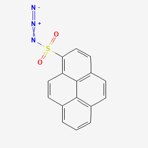 molecular formula C16H9N3O2S B1214085 Pyrenesulfonyl azide CAS No. 69489-90-3