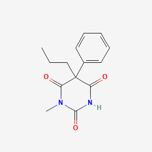 1-Methyl-5-phenyl-5-propylbarbituric acid
