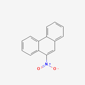 molecular formula C14H9NO2 B1214095 9-Nitrophenanthrene CAS No. 954-46-1