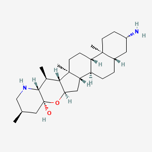 molecular formula C27H46N2O2 B1214099 Solanocapsine CAS No. 639-86-1