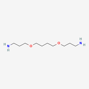 molecular formula C10H24N2O2 B1214105 1,4-Bis(3-aminopropoxy)butane CAS No. 7300-34-7