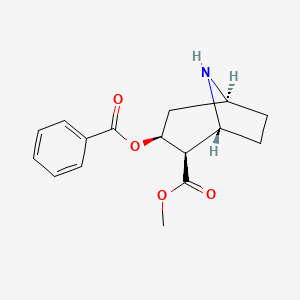 molecular formula C16H19NO4 B1214116 Norcocaine CAS No. 18717-72-1