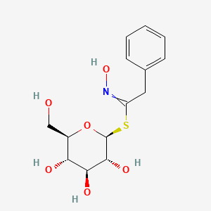 1-S-(N-hydroxy-2-phenylethanimidoyl)-1-thio-beta-D-glucopyranose
