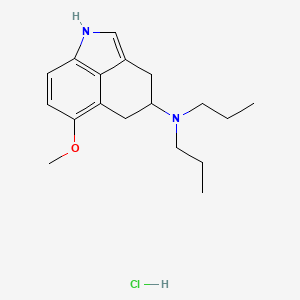Benz(cd)indol-4-amine, 1,3,4,5-tetrahydro-6-methoxy-N,N-dipropyl-, monohydrochloride