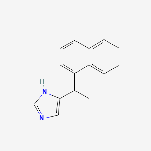 4-(1-Naphthalen-1-yl-ethyl)-1H-imidazole