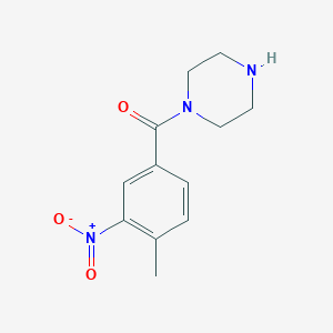 1-(4-Methyl-3-nitrobenzoyl)piperazine