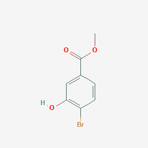 molecular formula C8H7BrO3 B121415 Methyl 4-bromo-3-hydroxybenzoate CAS No. 106291-80-9