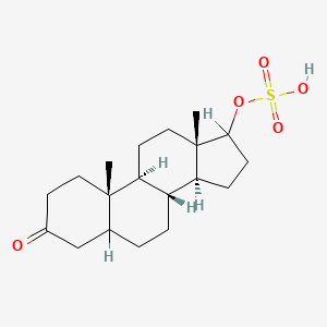 17-Hydroxyandrostan-3-one 17-sulfate