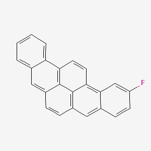 molecular formula C24H13F B1214163 2-Fluorobenzopentaphene CAS No. 73368-38-4