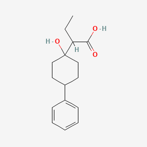 molecular formula C16H22O3 B1214186 Fencibutirol CAS No. 5977-10-6