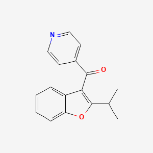 molecular formula C17H15NO2 B1214194 Inicarone CAS No. 39178-37-5