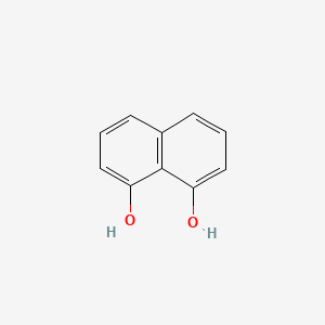 molecular formula C10H8O2 B1214196 Naphthalene-1,8-diol CAS No. 569-42-6