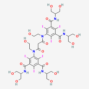 molecular formula C35H44I6N6O16 B1214200 Iodecimol CAS No. 81045-33-2