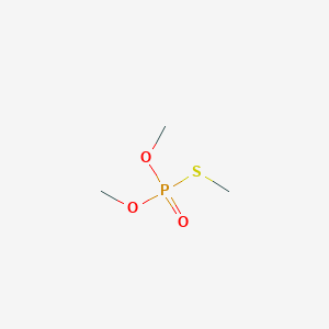 molecular formula C3H9O3PS B121422 O,O,S-Trimethyl phosphorothioate CAS No. 152-20-5