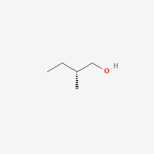 molecular formula C5H12O B1214224 (+)-2-Methyl-1-butanol CAS No. 616-16-0