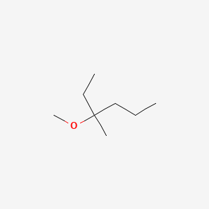 molecular formula C8H18O B1214237 3-Methoxy-3-methylhexane CAS No. 74630-91-4