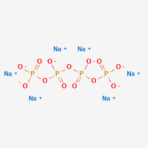molecular formula Na6O13P4 B012143 Hexasodium tetraphosphate CAS No. 7727-67-5