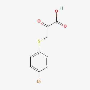 (4-Bromophenylsulfanyl)pyruvic acid