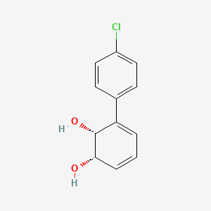 (1S,2R)-3-(4-chlorophenyl)cyclohexa-3,5-diene-1,2-diol