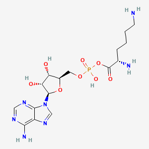 Adenosine-5'-[lysyl-phosphate]