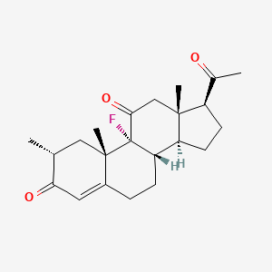9-Fluoro-2alpha-methyl-11-oxoprogesterone