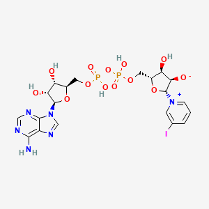 molecular formula C20H25IN6O13P2 B1214362 3-Iodopyridine-adenine dinucleotide CAS No. 56541-70-9
