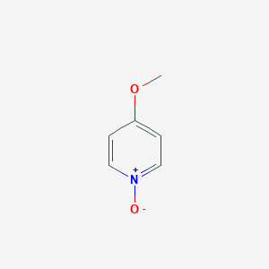 molecular formula C6H7NO2 B121437 4-Methoxypyridine N-oxide CAS No. 1122-96-9