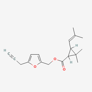 molecular formula C18H22O3 B1214380 Furamethrin CAS No. 23031-38-1