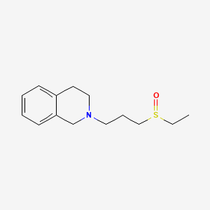 molecular formula C14H21NOS B1214381 Esproquin CAS No. 37517-33-2