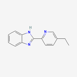 1H-Benzimidazole, 2-(5-ethyl-2-pyridinyl)-