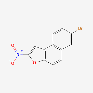 7-Bromo-2-nitronaphtho(2,1-b)furan
