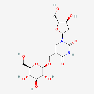 molecular formula C16H24N2O11 B1214394 beta-Ghmu CAS No. 53910-96-6