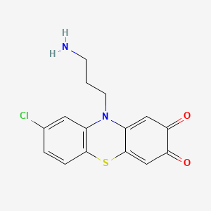 10-(3-Aminopropyl)-8-chlorophenothiazine-2,3-dione