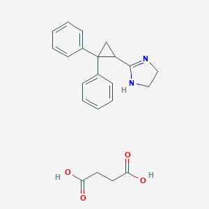 molecular formula C22H24N2O4 B012144 Cibenzoline succinate CAS No. 100678-32-8