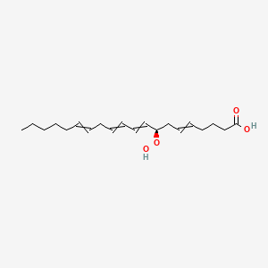 (8r)-8-Hydroperoxy-5,9,11,14-eicosatetraenoic acid