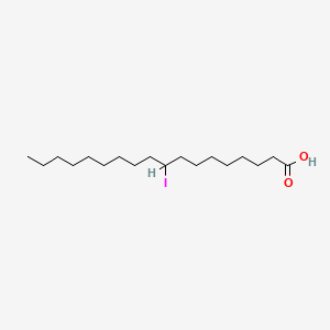 molecular formula C18H35IO2 B1214413 9-Iodooctadecanoic acid CAS No. 104855-13-2